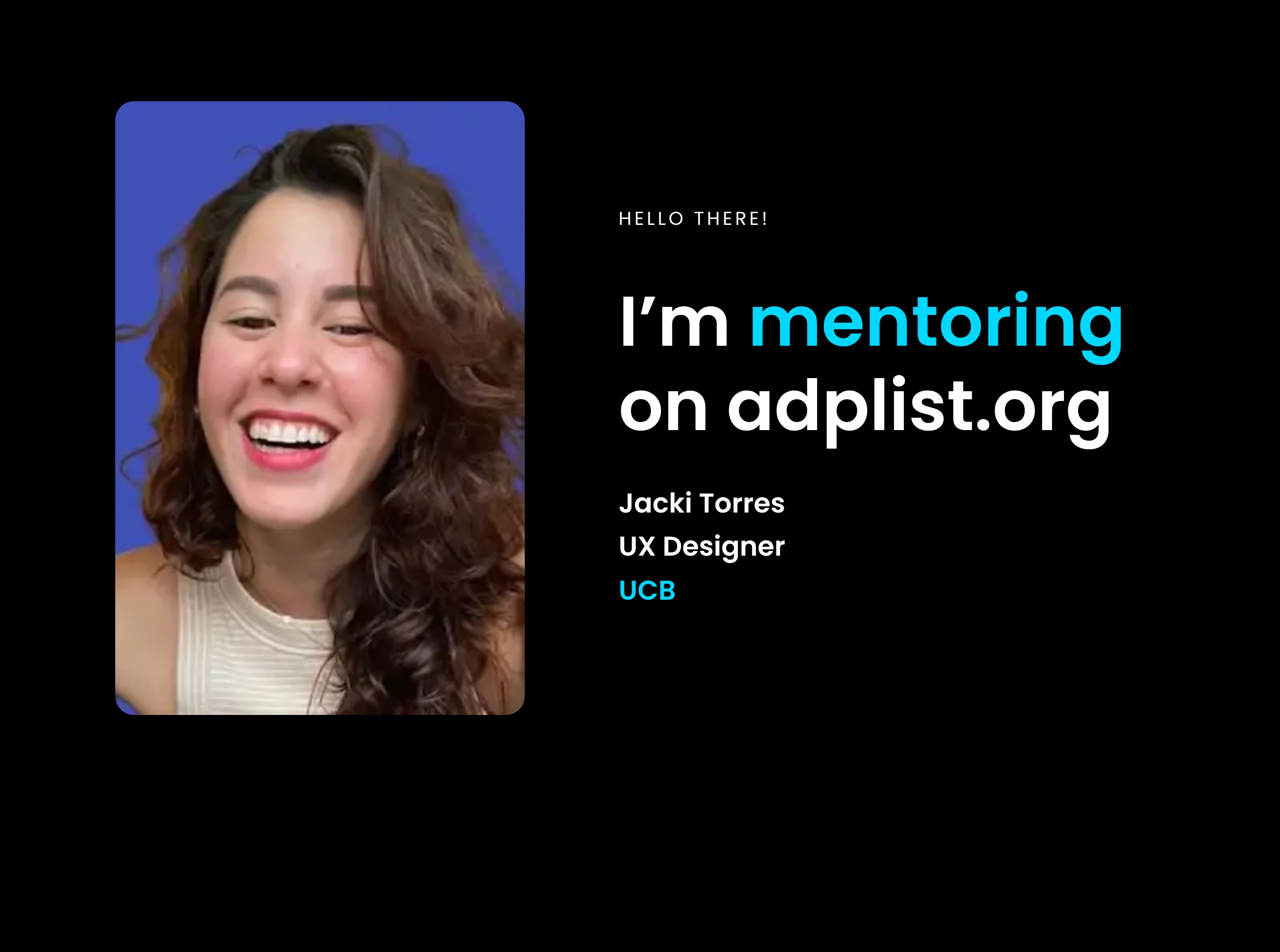 ADPList mentoring swag