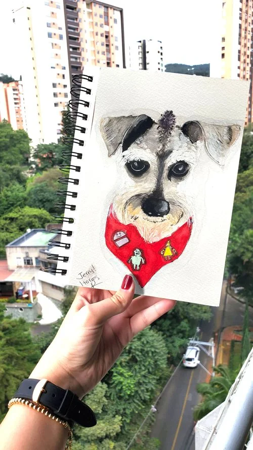 Jerry watercolor